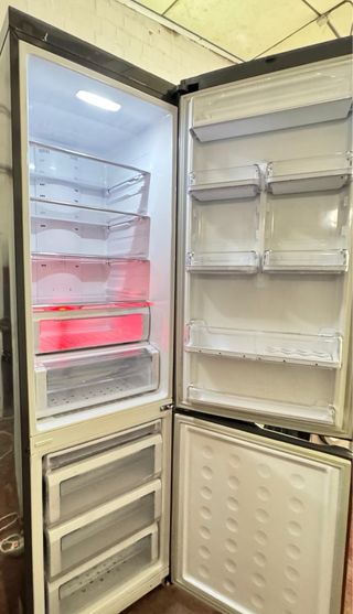 FRIGORIFICO COMBI NO FROST EN INOX SAMSUNG