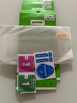 4 Vetri Temperati per iPhone 11 Pro