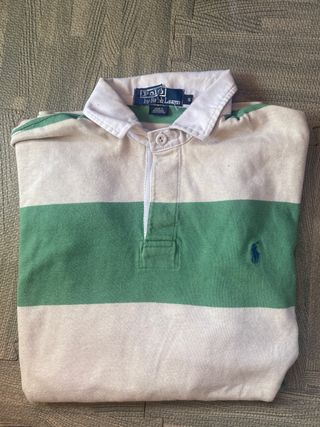Polo Ralph Lauren Talla S Gris y Verde Talla S