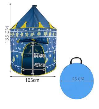 Tienda de campaña infantil castillo