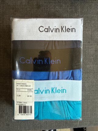 Calzoncillos Calvin Klein XXL Pack 3