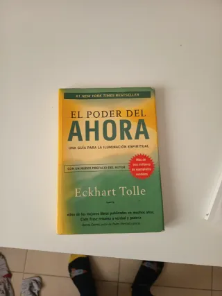PACK 2 LIBROS DE ESPIRITUALIDA, EL PODER DEL AHORA