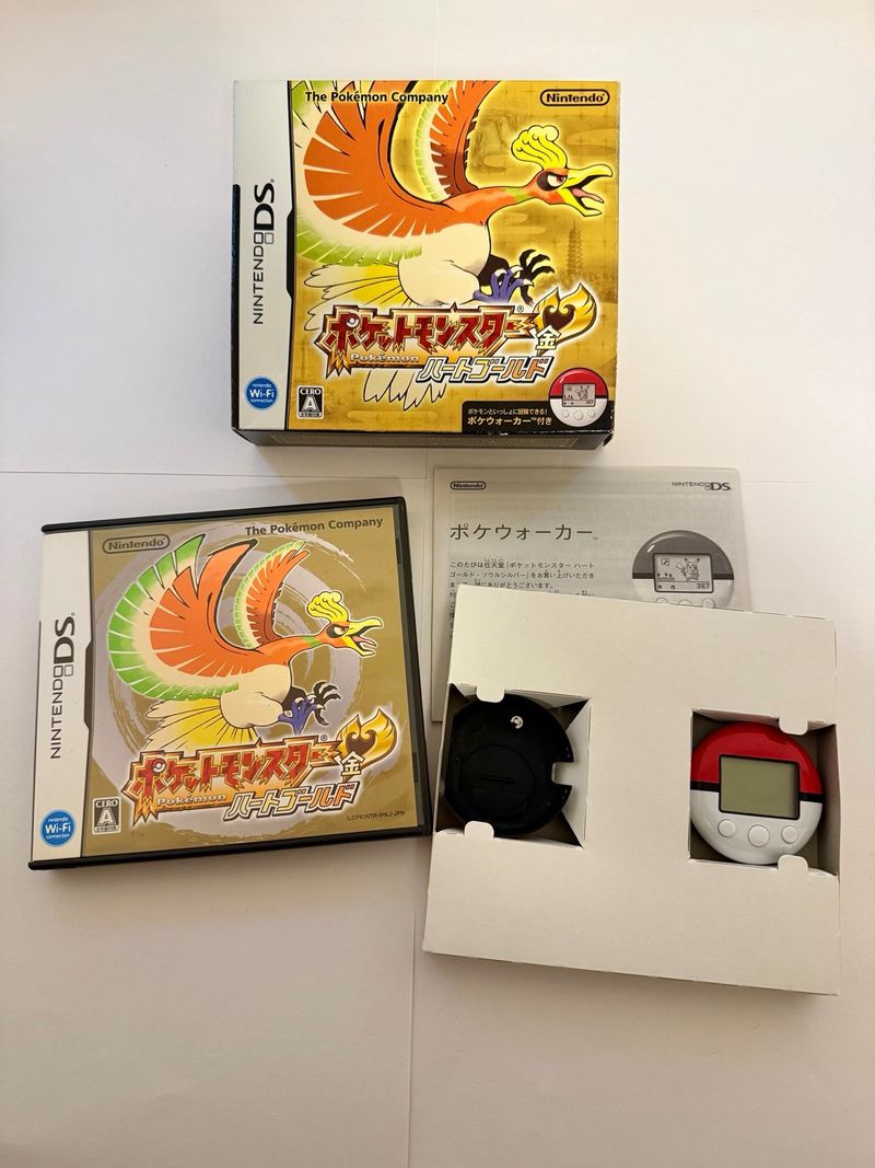Pokémon HeartGold + Pokéwalker Nintendo DS