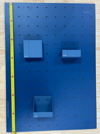 Organizador parede - Quadro perfurado organização