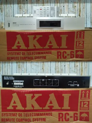 HOY• Akai RC-6 R y RC-6 T unidad control remoto