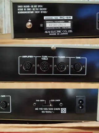 HOY• Akai RC-6 R y RC-6 T unidad control remoto