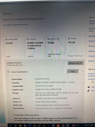 HP EliteDesk 800 G1 SFF PC