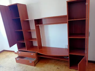 Mueble de salón modular madera