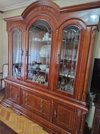 Conjunto Muebles Salón Cerezo Macizo