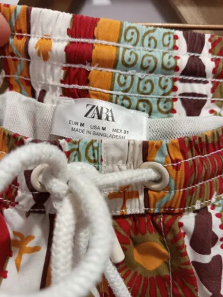 Bañador Zara Estampado Multicolor.