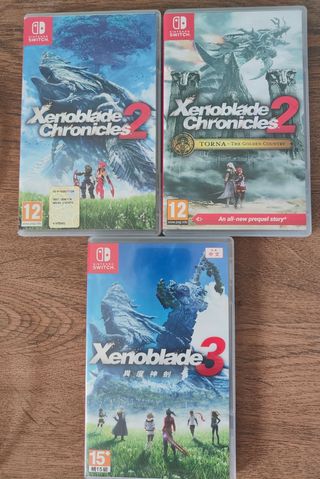 Lote Xenoblade Chronicles 2 Torna y 3
