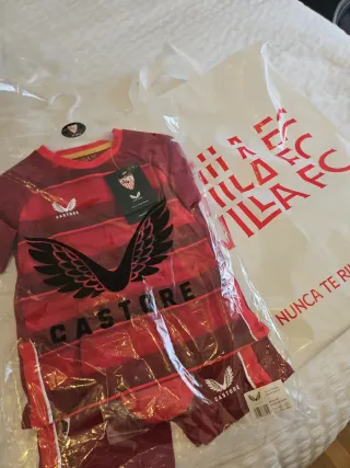 Camiseta Sevilla FC Castore Talla 18-24m