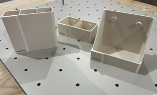 Organizador parede - Quadro perfurado organização