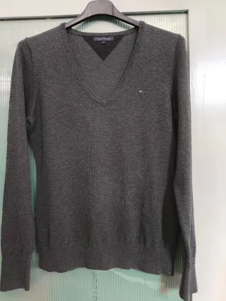 Jersey Tommy Hilfiger Gris Talla L
