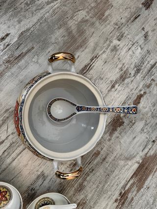 Juego de Sopera Porcelana