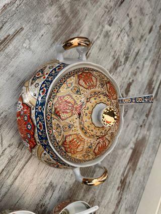 Juego de Sopera Porcelana