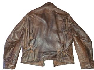 Giubbotto Steward Pelle Bufalo Vintage Anni 90