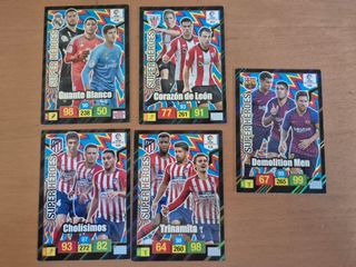 Cromos LaLiga Ironman y Superhéroes 2018-19