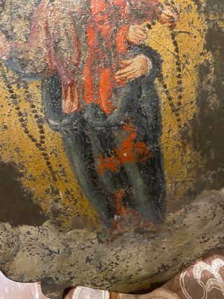 Placca votiva Madonna Bambino