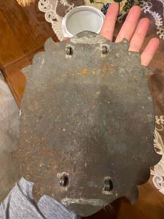 Placca votiva Madonna Bambino