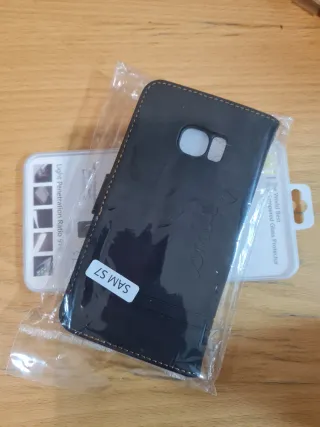 Funda libro Samsung S7 + Protector Pantalla