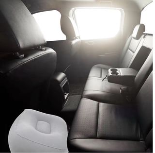 Juego 2 Reposapiés Inflables Gris