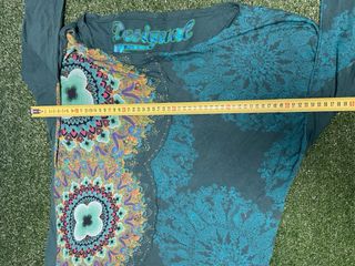 Camiseta Desigual Verde Talla L Mandalas