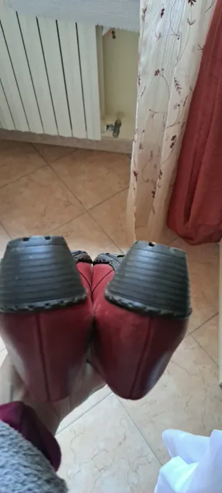 Scarpe Jenny Ballerine Tg 37.5 Rosse