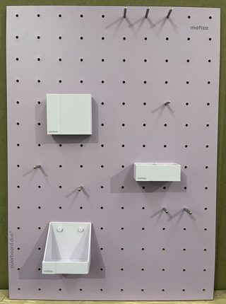 Organizador parede - Quadro perfurado organização