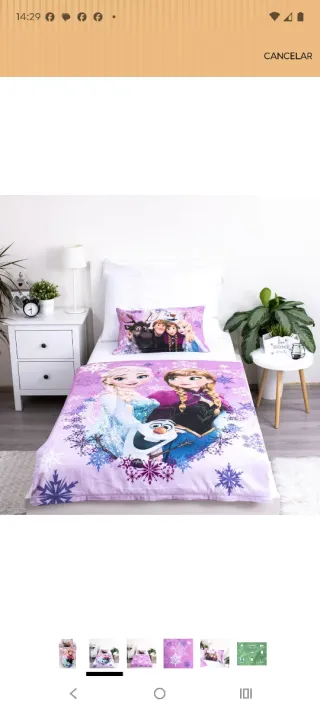 Ropa de cama infantil Frozen