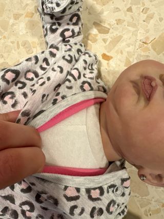 Bebé Reborn con chupete