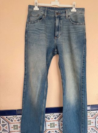 Pull&Bear Jeans Talla 40 Azul