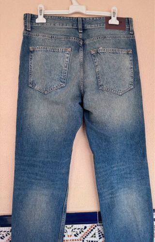 Pull&Bear Jeans Talla 40 Azul