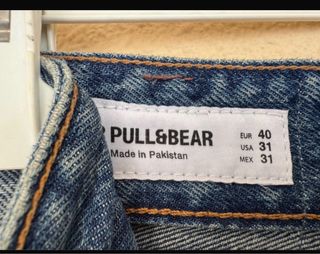 Pull&Bear Jeans Talla 40 Azul