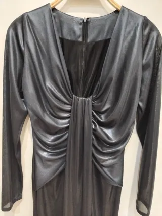 Vestido fiesta negro Claro nuevo