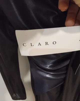 Vestido fiesta negro Claro nuevo