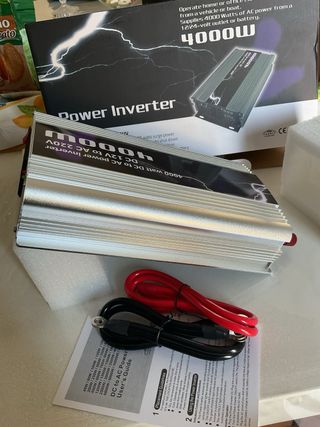 Inverter 4000W 12V 220V per camper/barca