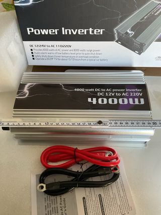 Inverter 4000W 12V 220V per camper/barca