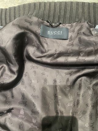 Cazadora de piel de Gucci modelo Madonna