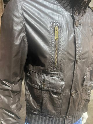 Cazadora de piel de Gucci modelo Madonna