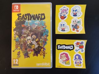 Eastward + Stickers | Nintendo Switch | COMPLETO