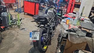 Yamaha mt09sp siniestrada