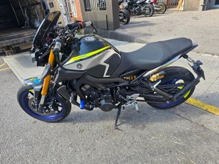Yamaha mt09sp siniestrada