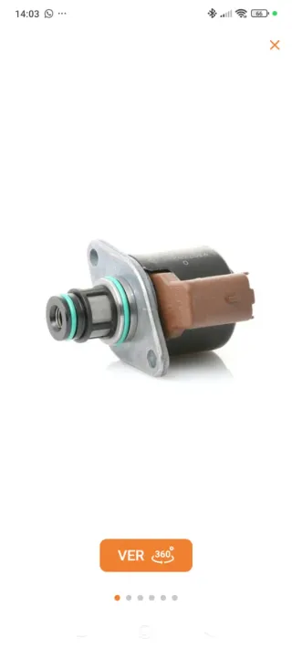 Válvula control presión bomba gasoil Delphi