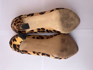 Zapatos tacón animal print Zara T39