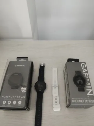 Garmin Forerunner 245 Music GPS y Forerunner 235
