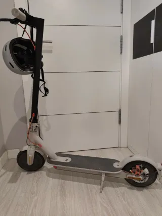 Patinete Eléctrico Blanco Xiaomi