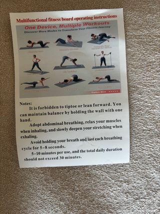 Tabla de ejercicios con bandas