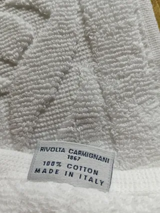 Tappeti bagno cotone bianchi