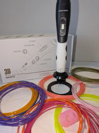 Bolígrafo 3D con filamentos (3D PEN)